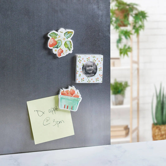 Berry Photo Magnet Set Primitives by Kathy