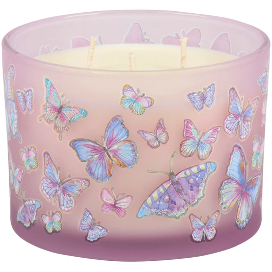 Butterflies Candle