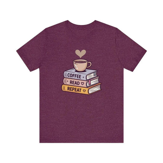 Coffee Read Repeat Bookish T-Shirt