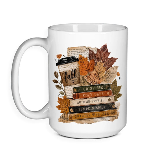 Fall Books - Halloween Bookish Mug
