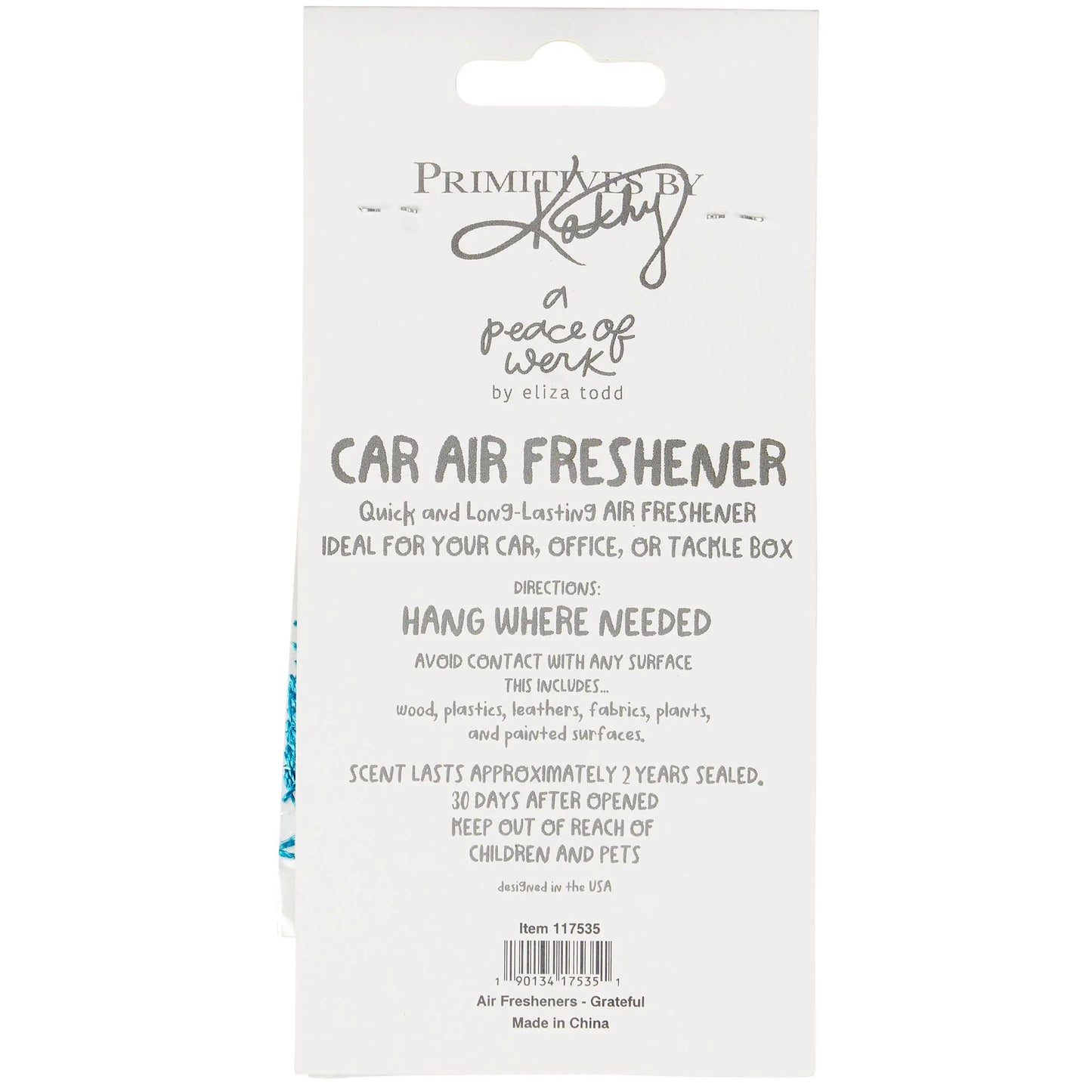 Grateful Air Freshener
