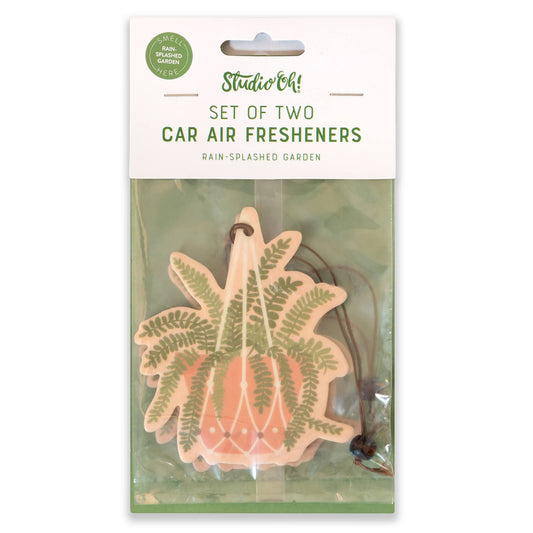 Hanging Fern Car Air Freshener Studio Oh!