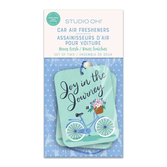 Joy in the Journey Car Air Freshener Studio Oh!