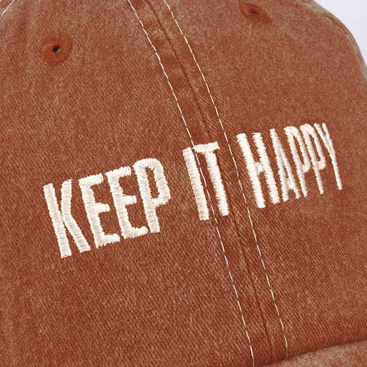 Keep It Happy Baseball Cap