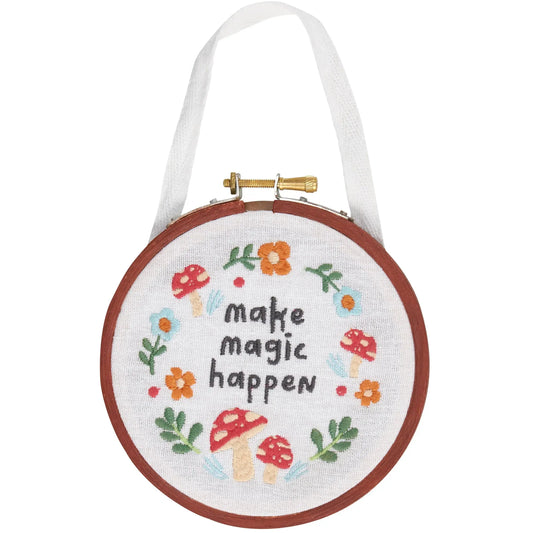 Positivity Hoop Decor