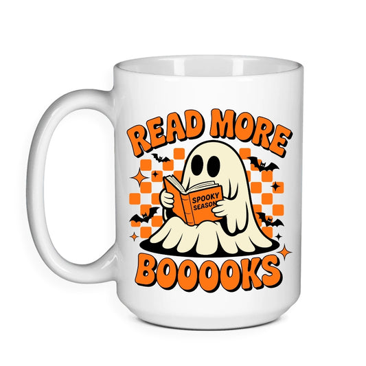 Read More Booooks - Halloween Bookish Mug