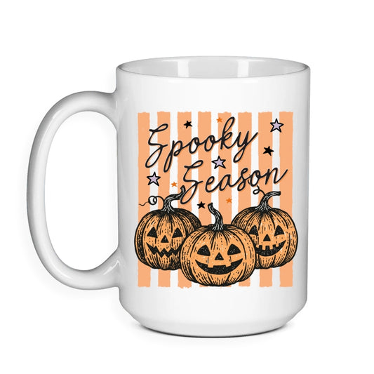 Spooky Season Jack O'Lanterns Orange - Halloween Mug