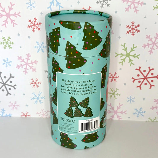 Tree Tower Tumble Christmas Stacking Game