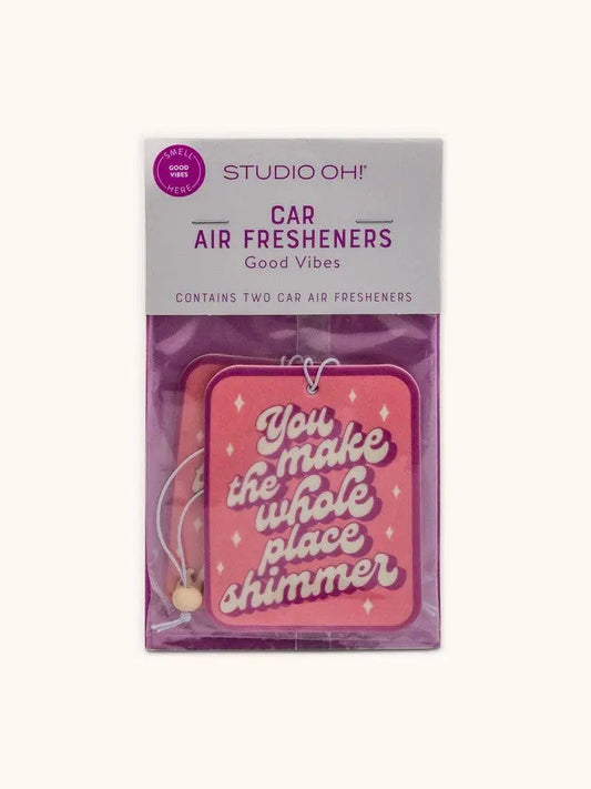 You Shimmer Car Air Freshener Studio Oh!