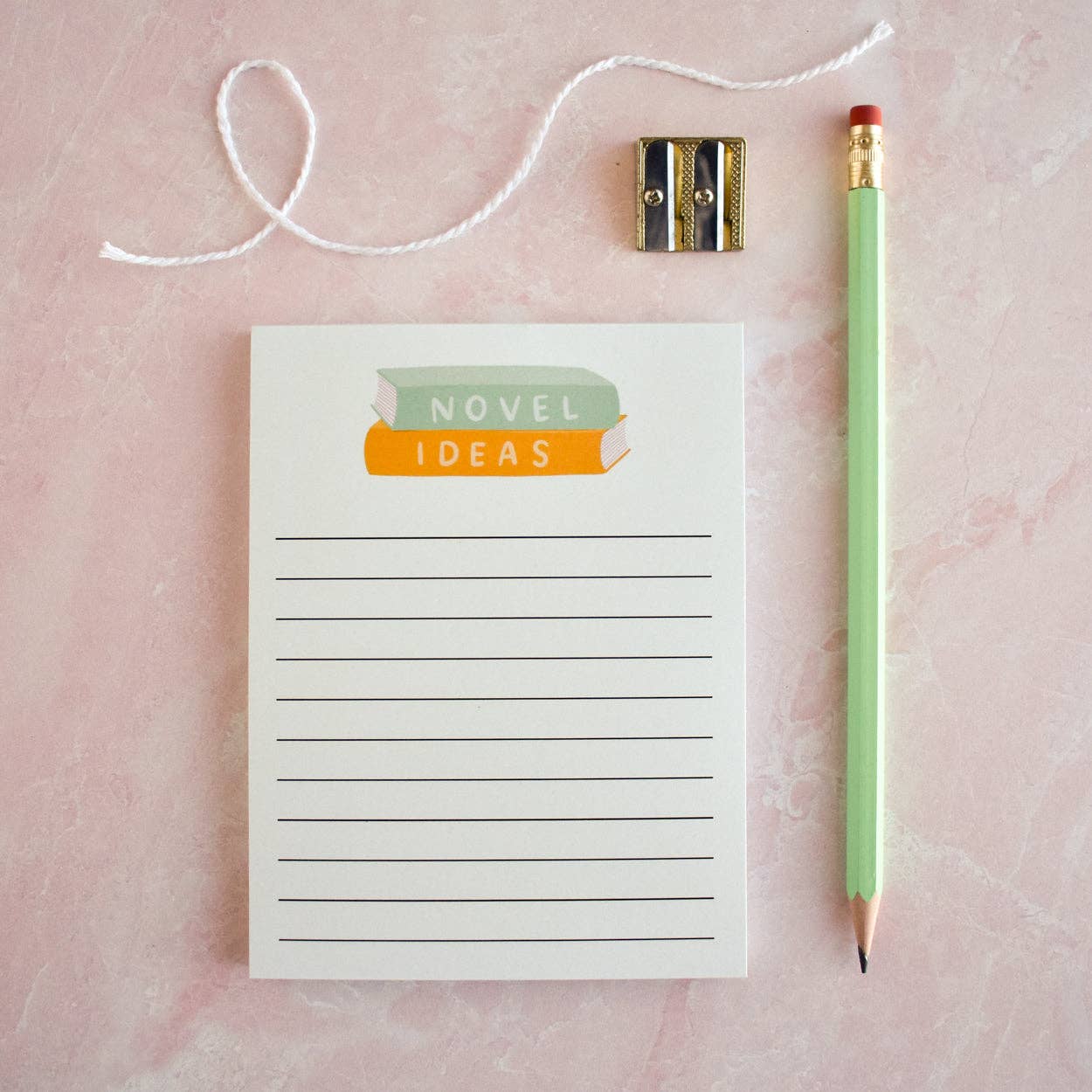 Novel Ideas Notepad for Book Lovers