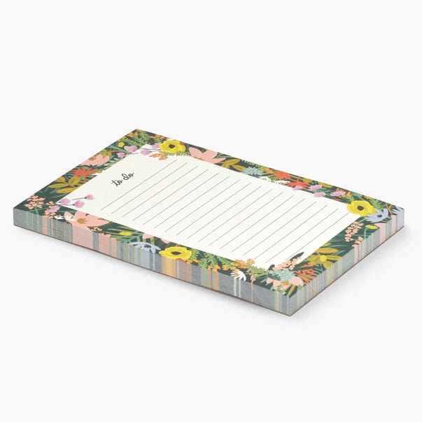 Havana Floral To Do Notepad - Rifle Paper Co.