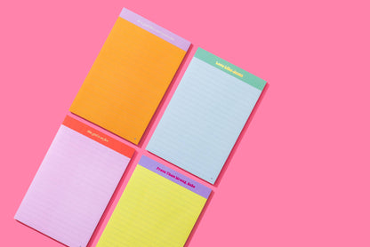 Large List Pad - "This Girl is on Fire" - 75 Sheets