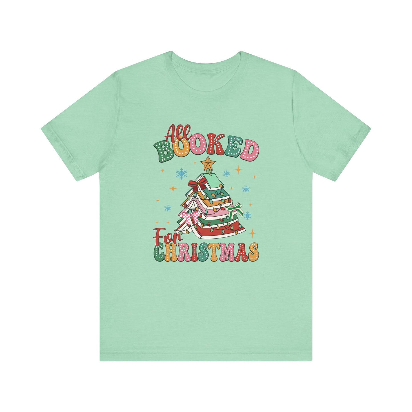 All Booked for Christmas T-Shirt