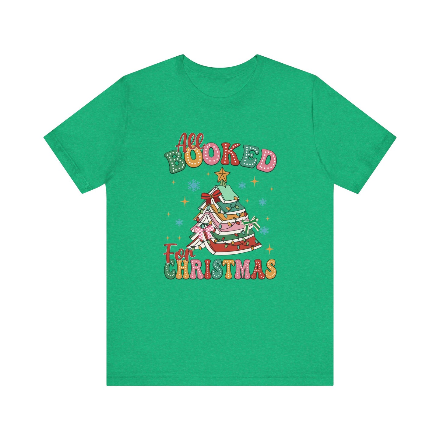 All Booked for Christmas T-Shirt
