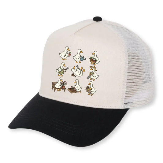 Gardening Silly Goose Hat Just So Happy