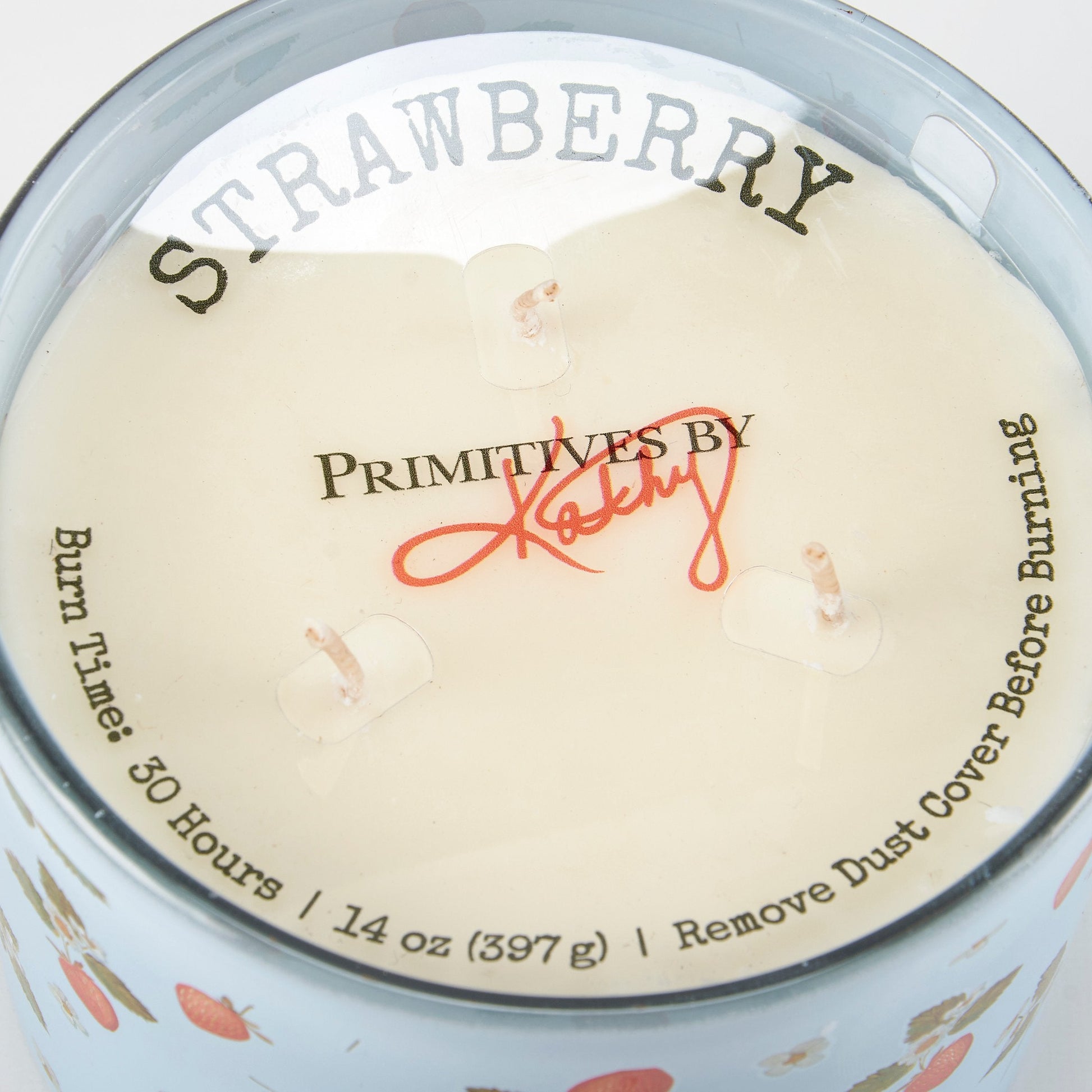 Strawberry Candle Primitives by Kathy