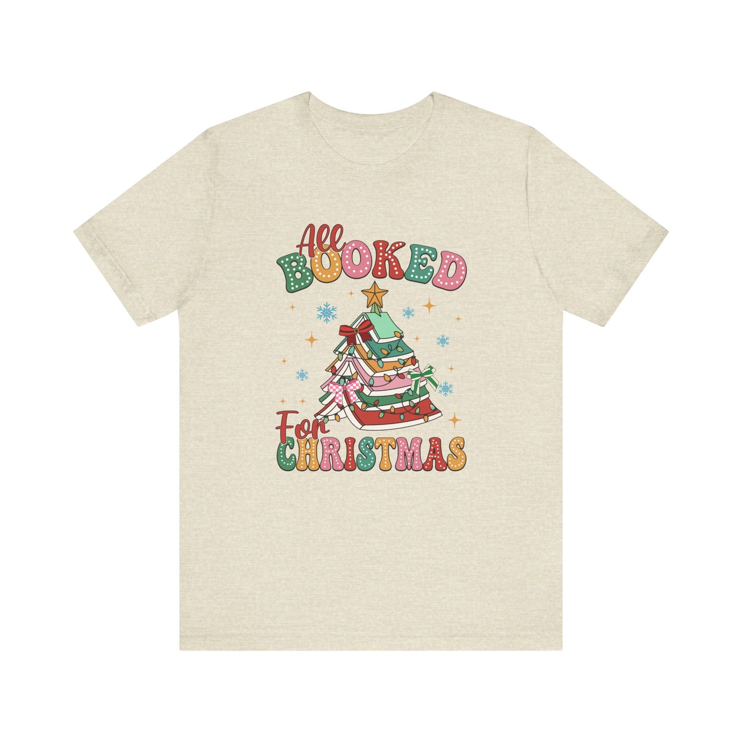 All Booked for Christmas T-Shirt