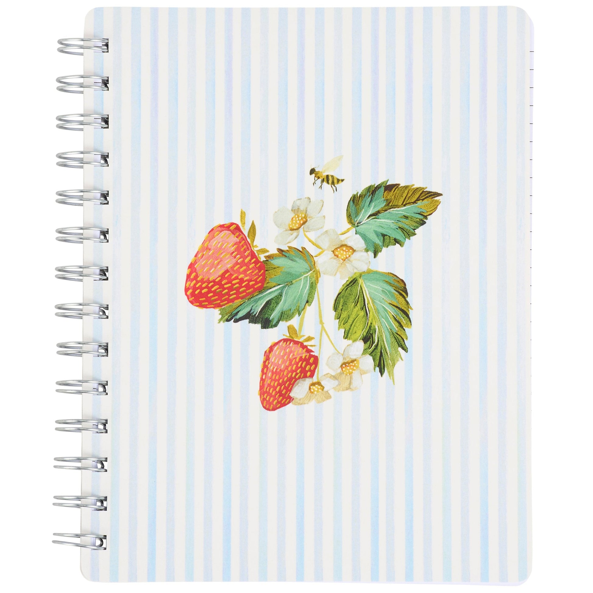 Strawberry Spiral Notebook Primitives by Kathy