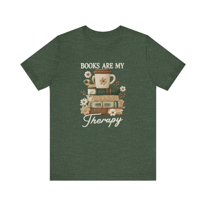 Books are my Therapy Bookish T-Shirt