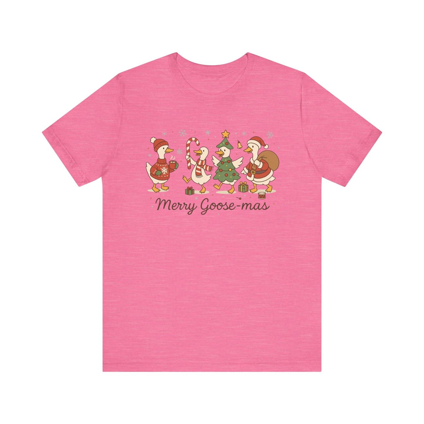 Merry Goosemas Christmas Goose T-Shirt