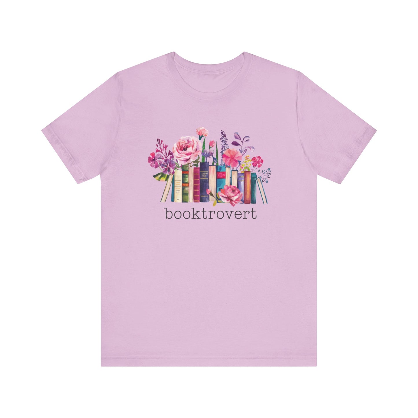 Booktrovert Floral Bookish T-Shirt