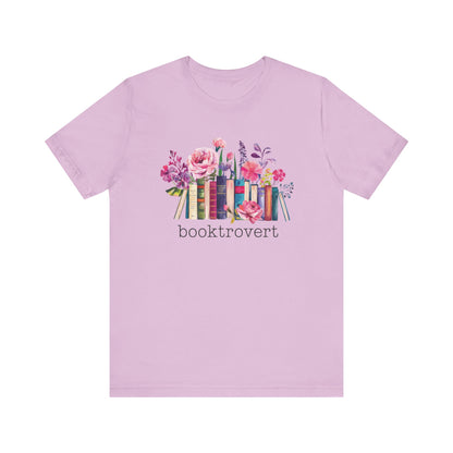 Booktrovert Floral Bookish T-Shirt
