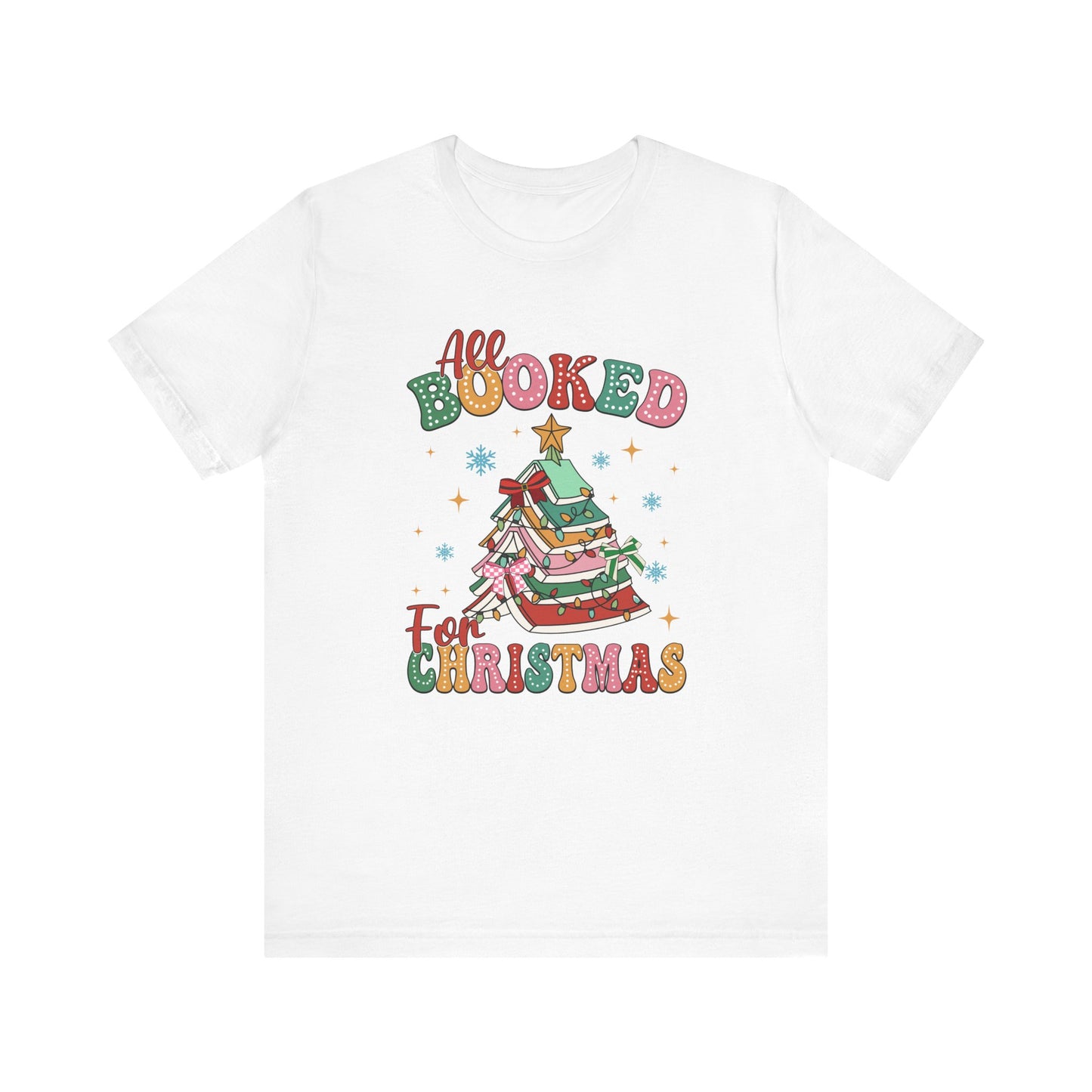 All Booked for Christmas T-Shirt