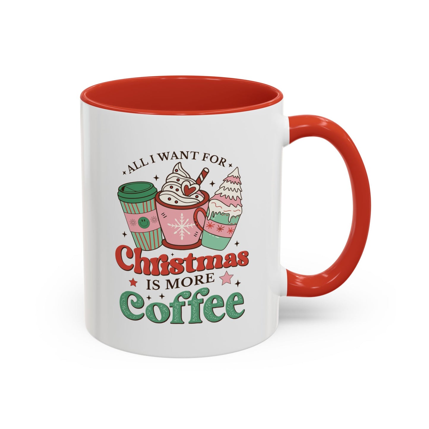 All I Want for Christmas is More Coffee Mug - 11 oz. or 15 oz.