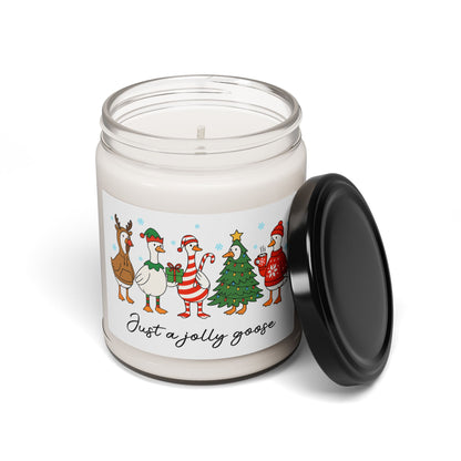 Just a Jolly Goose Christmas 9oz Scented Soy Candle
