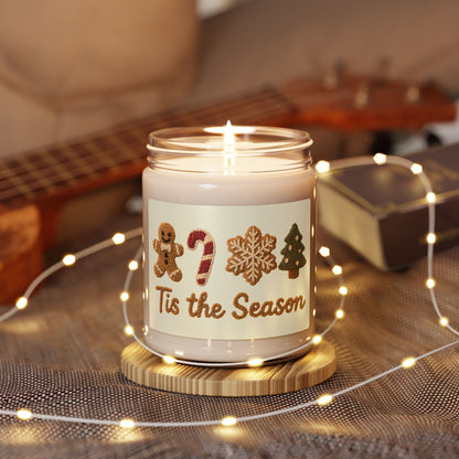 Tis the Season Christmas 9oz Scented Soy Candle