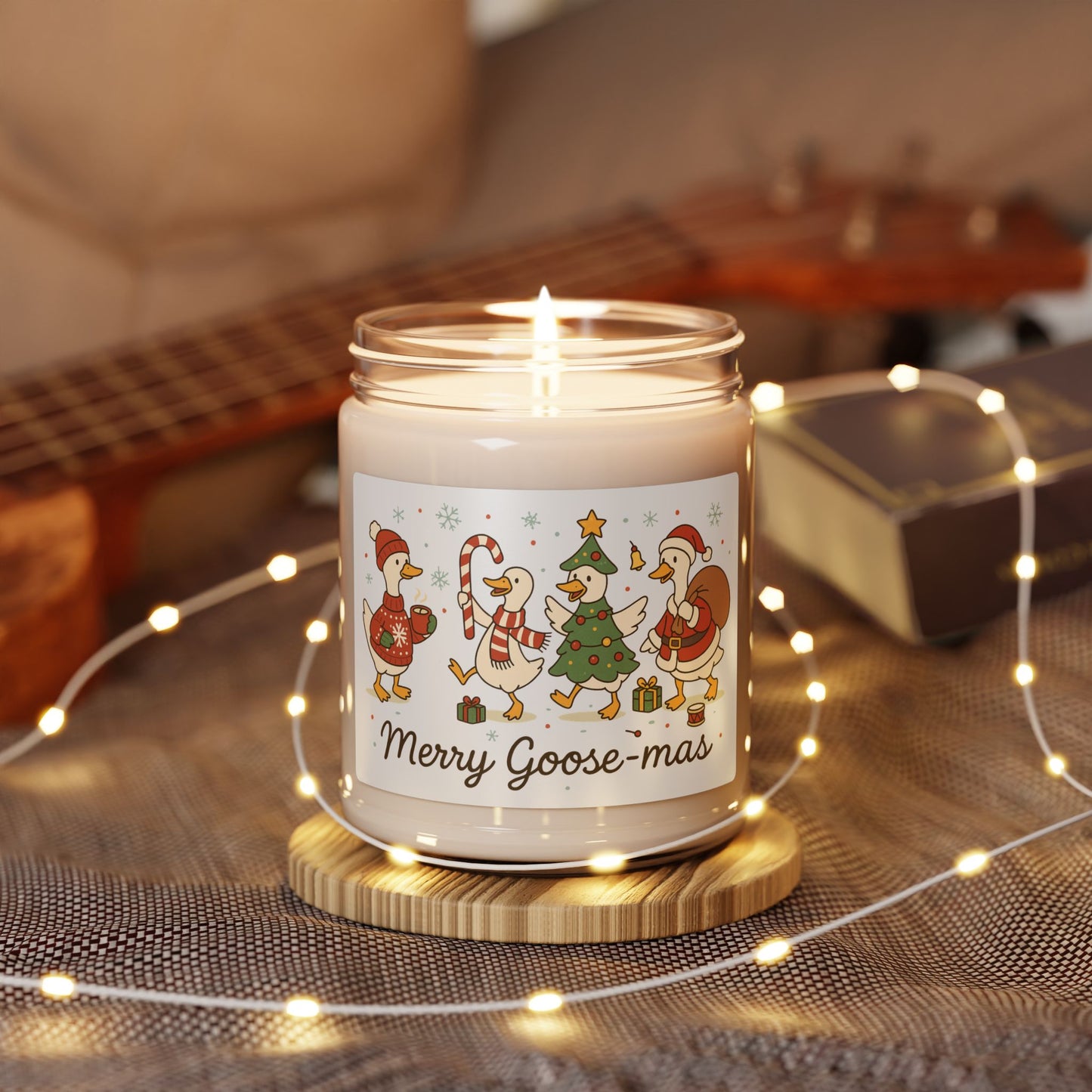Merry Goosemas Christmas 9oz Scented Soy Candle