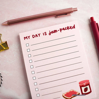 Jam Packed Strawberry Notepad