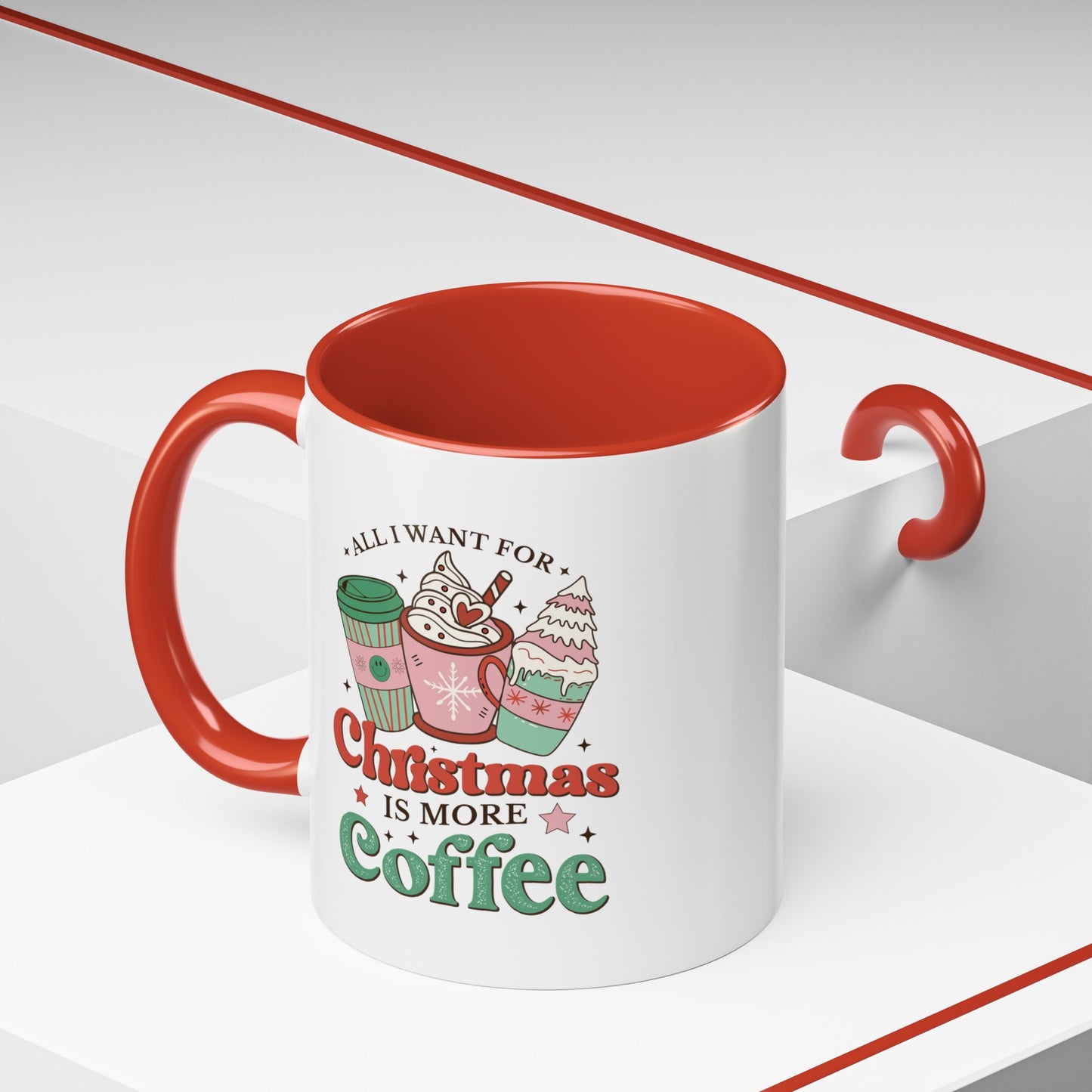 All I Want for Christmas is More Coffee Mug - 11 oz. or 15 oz.