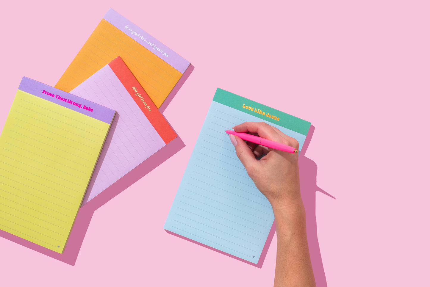 Large List Pad - "This Girl is on Fire" - 75 Sheets