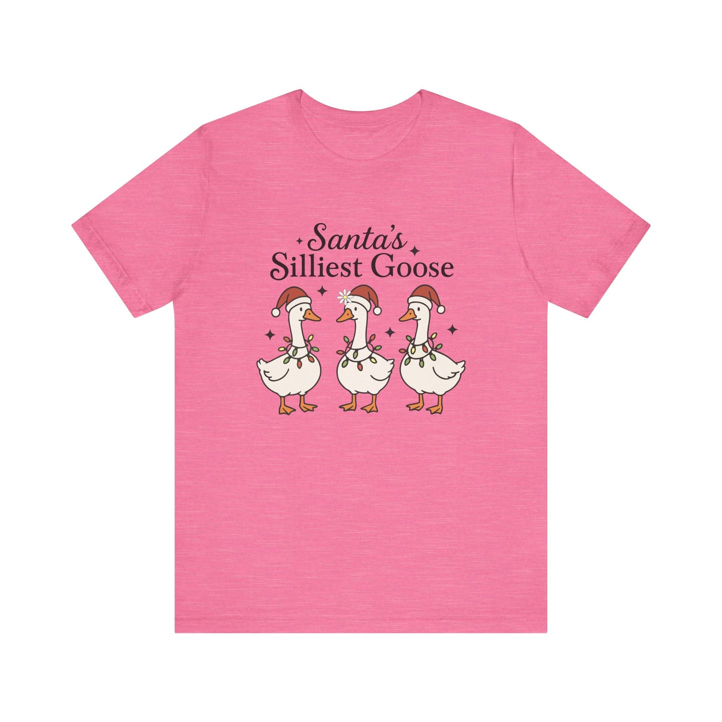 Santa's Silliest Goose Christmas T-Shirt