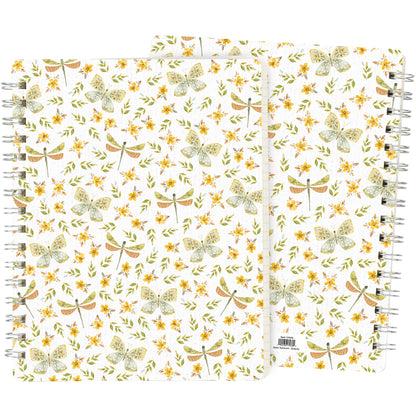 Butterfly Spiral Notebook