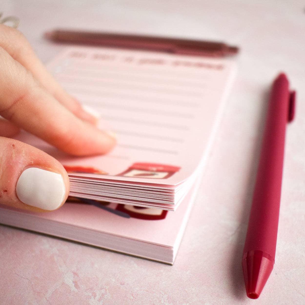 Jam Packed Strawberry Notepad