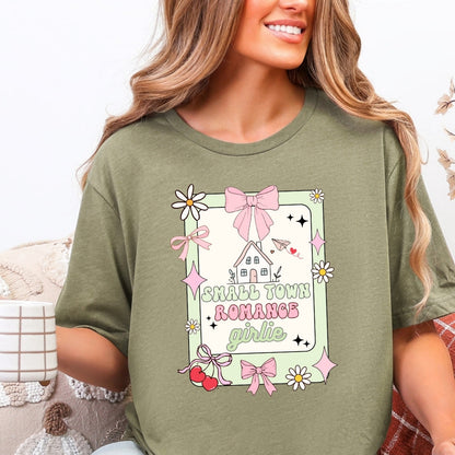 Small Town Romance Girlie T-Shirt Just So Happy