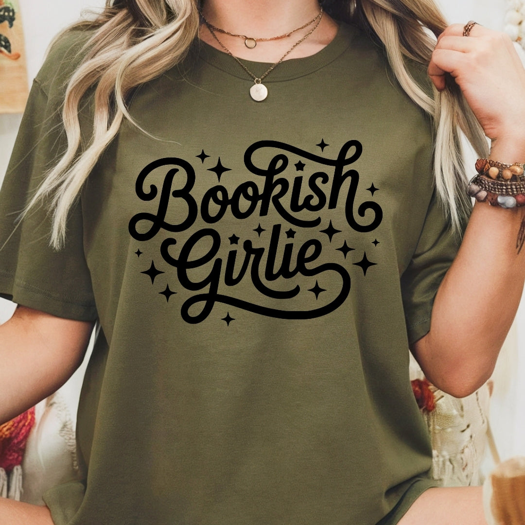 Bookish Girlie T-Shirt Just So Happy