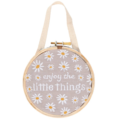 Enjoy The Little Things Hoop