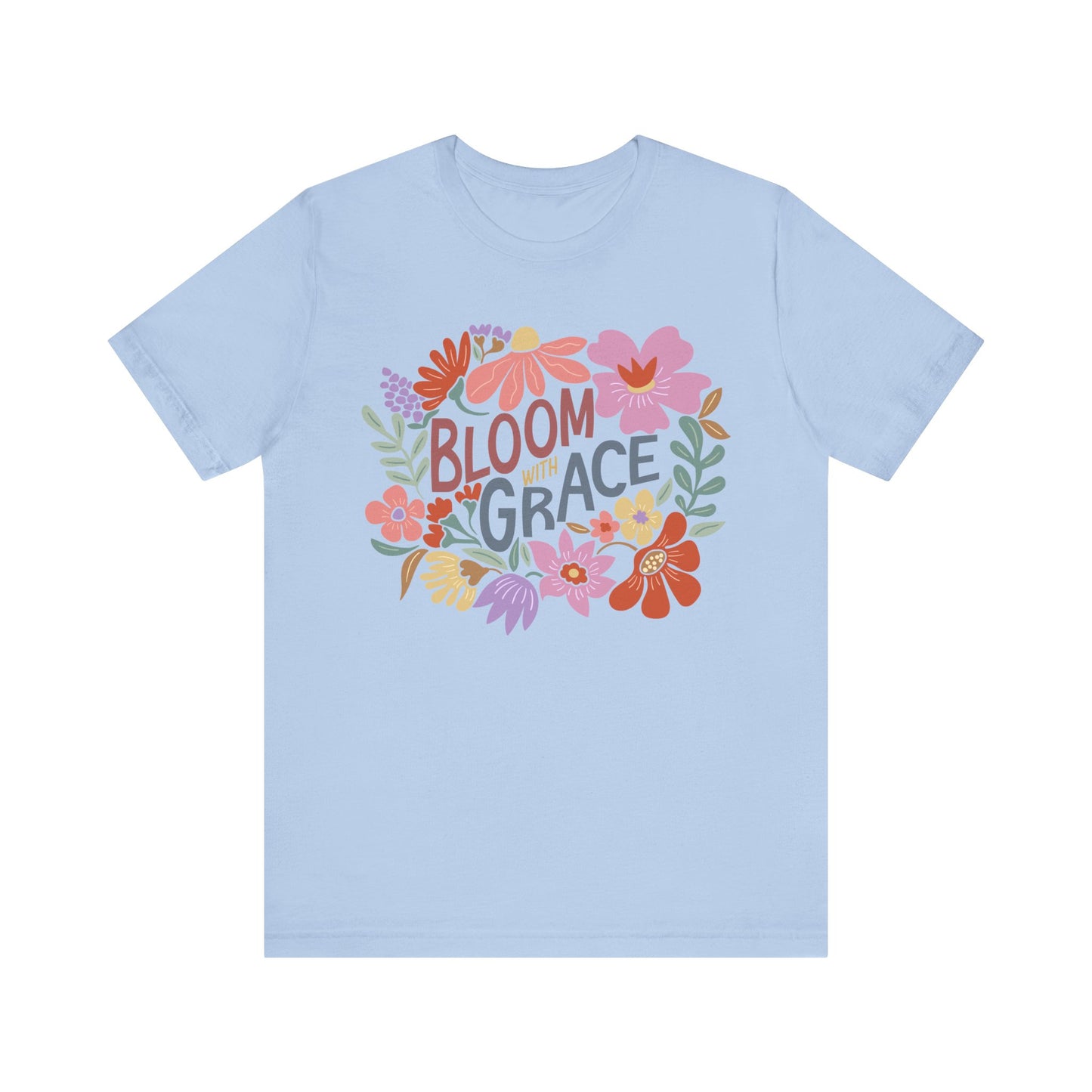 Bloom with Grace Floral T-Shirt