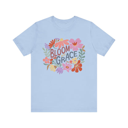 Bloom with Grace Floral T-Shirt