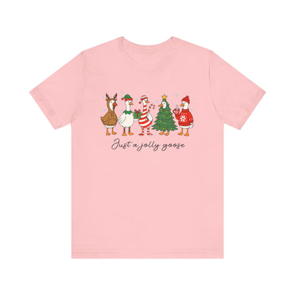 Just a Jolly Goose Christmas T-Shirt