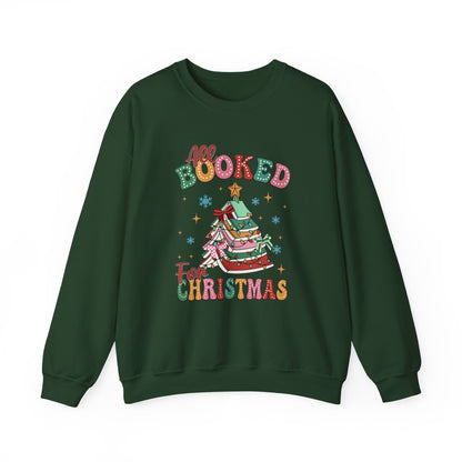 All Booked for Christmas Bookish Sweatshirt