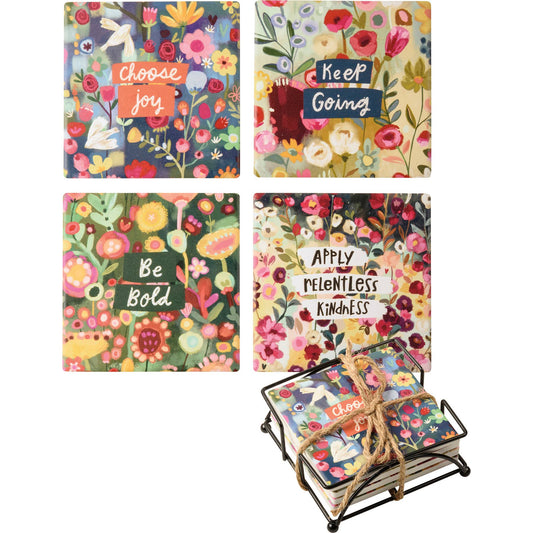 Choose Joy Coaster Set