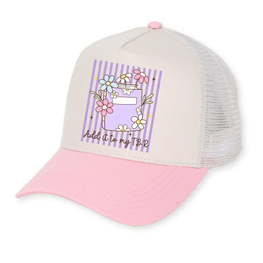 Add it to my TBR Stripes Hat Just So Happy