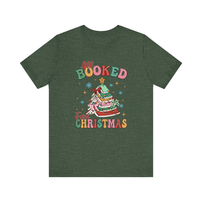 All Booked for Christmas T-Shirt