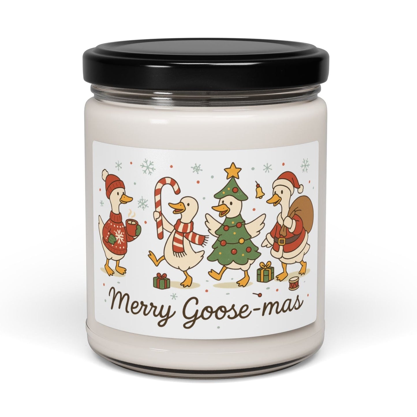 Merry Goosemas Christmas 9oz Scented Soy Candle