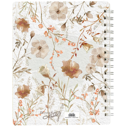 Cottage Garden Spiral Notebook