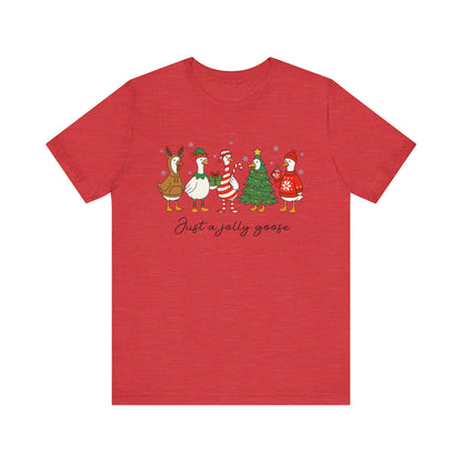 Just a Jolly Goose Christmas T-Shirt